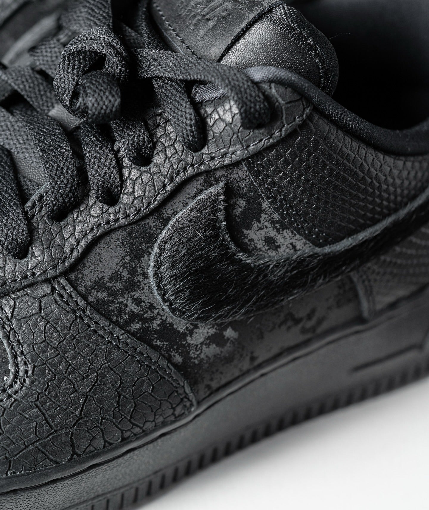 Nike Air Force "black snakeskin "
