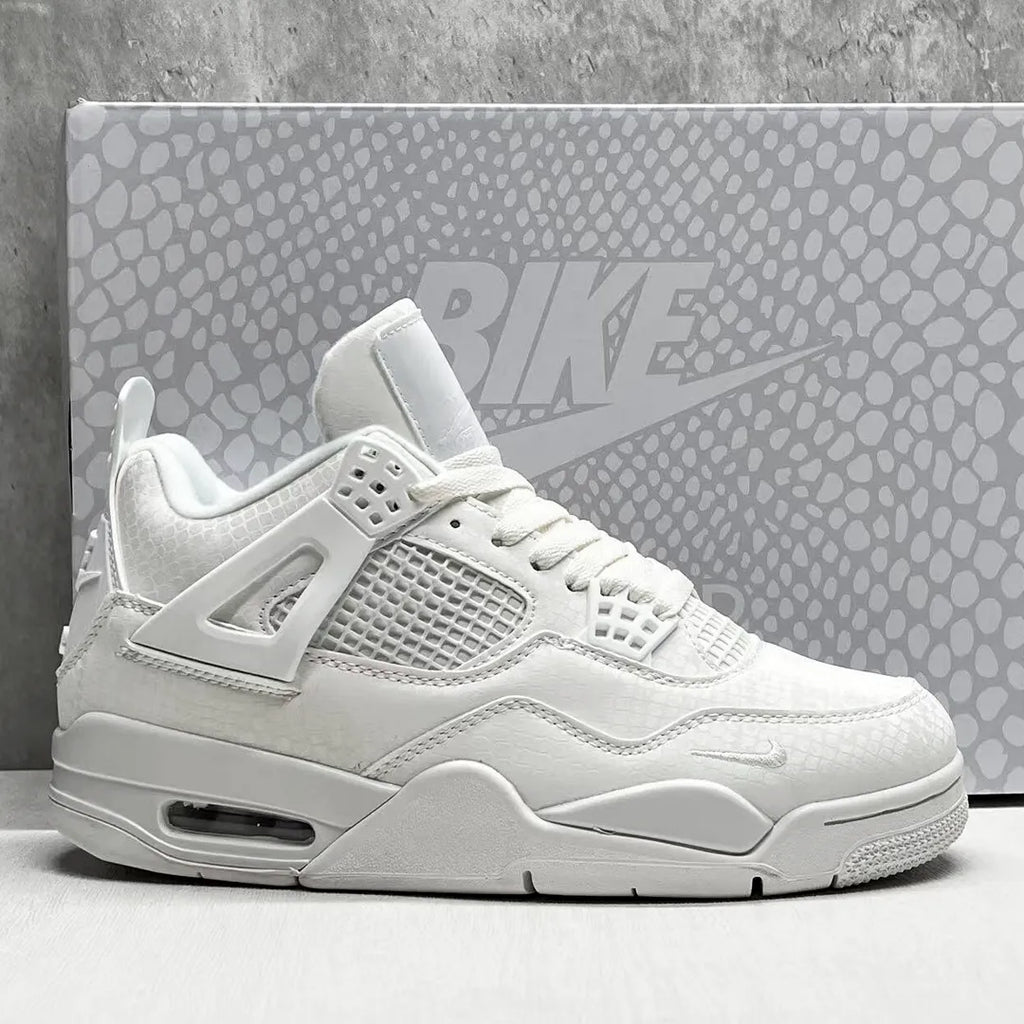 Nike air Jordan4 retro "white leather"