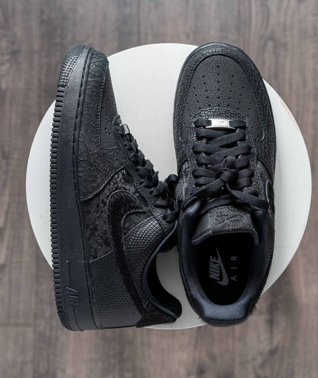 Nike Air Force "black snakeskin "
