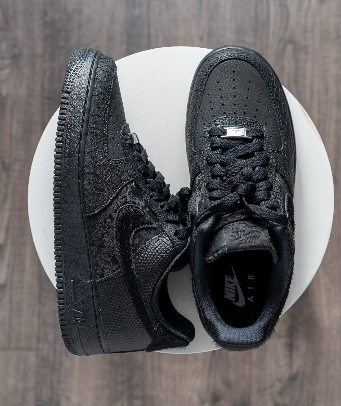Nike Air Force "black snakeskin "