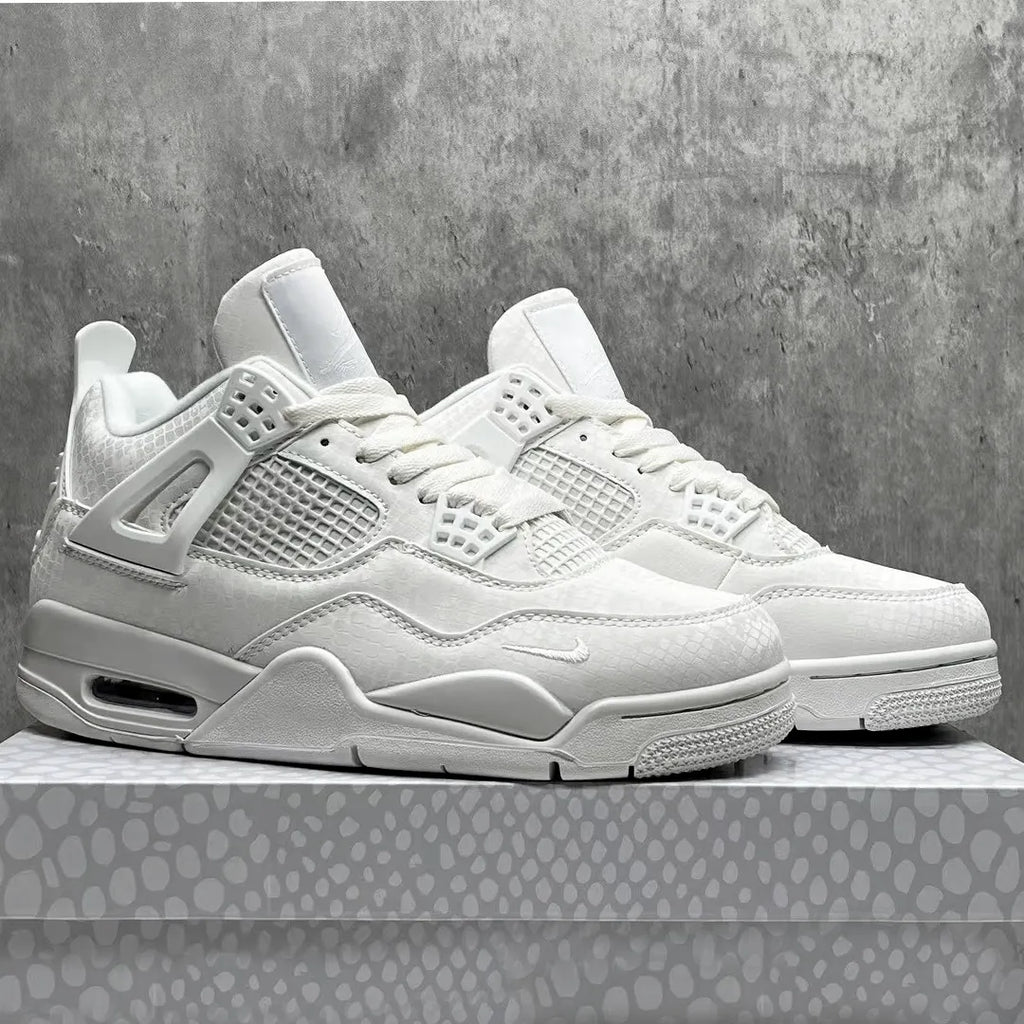 Nike air Jordan4 retro "white leather"