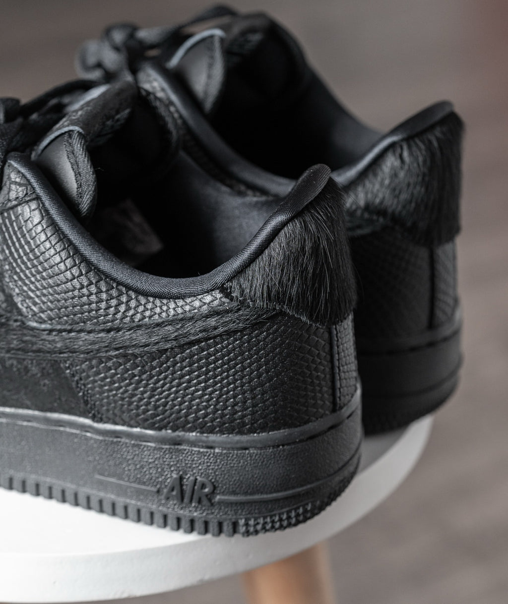 Nike Air Force "black snakeskin "