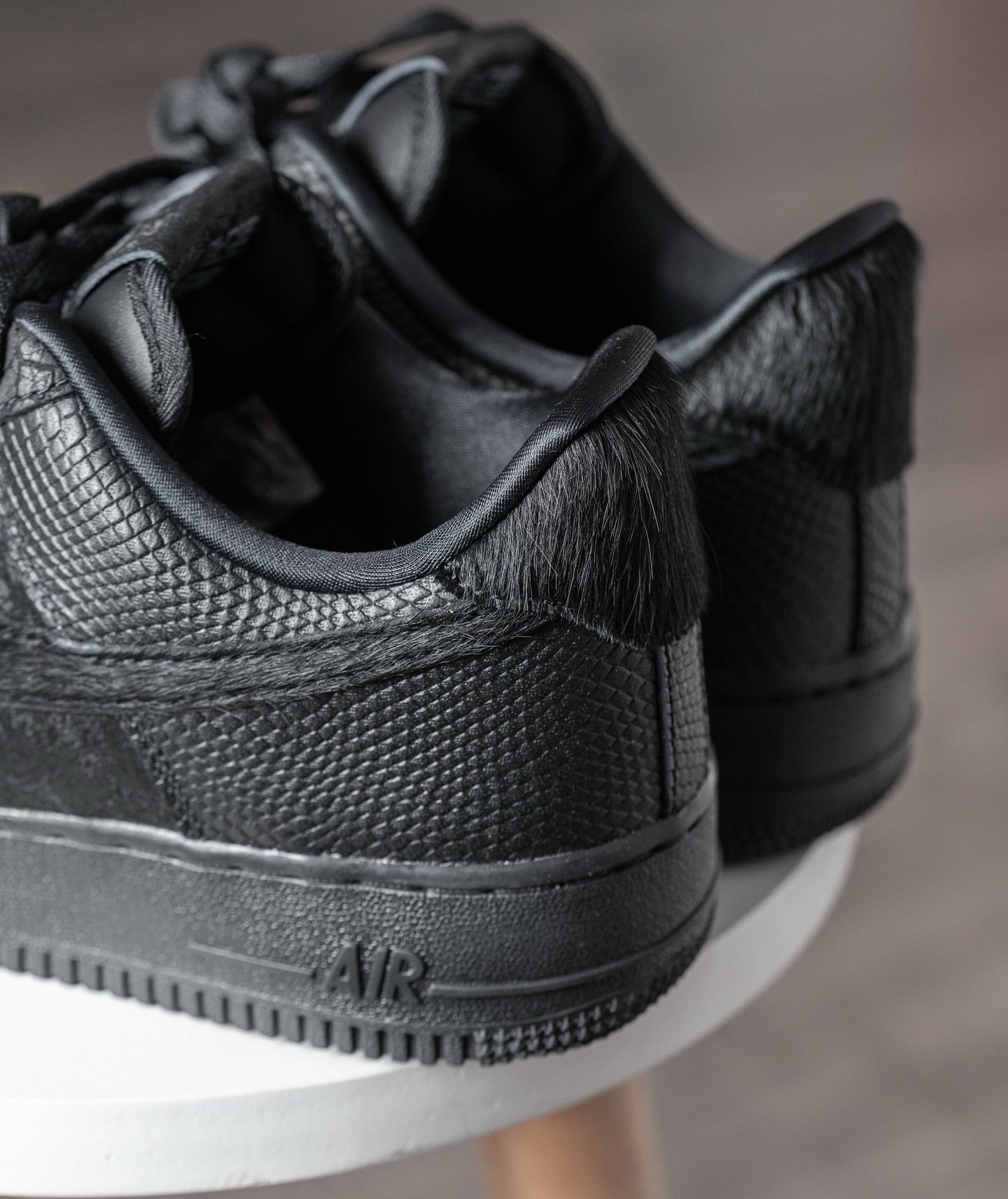 Nike Air Force "black snakeskin "