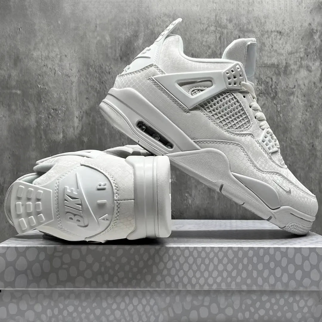 Nike air Jordan4 retro "white leather"