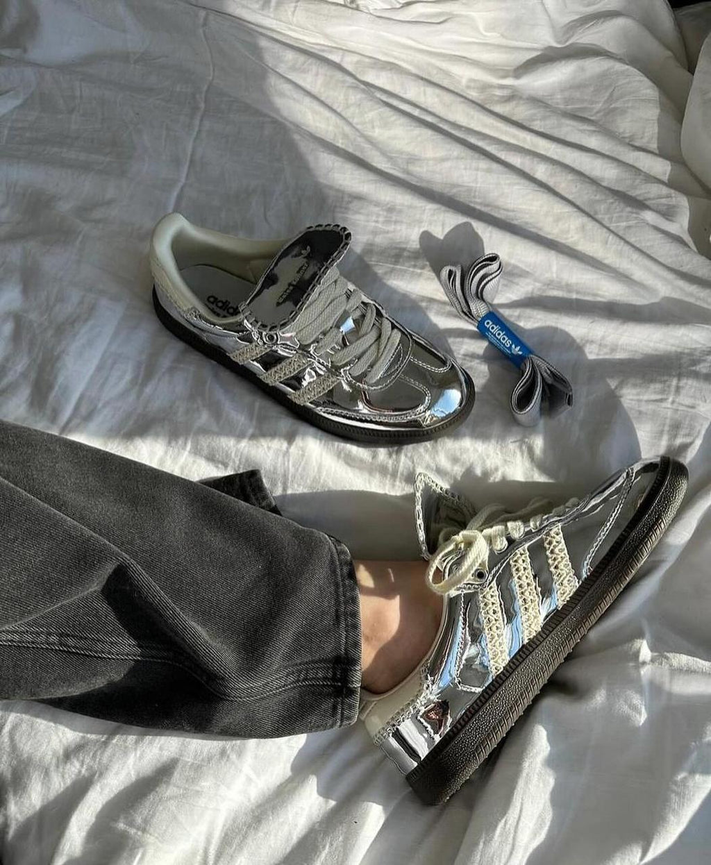 Adidas Samba Wales Bonner Silver