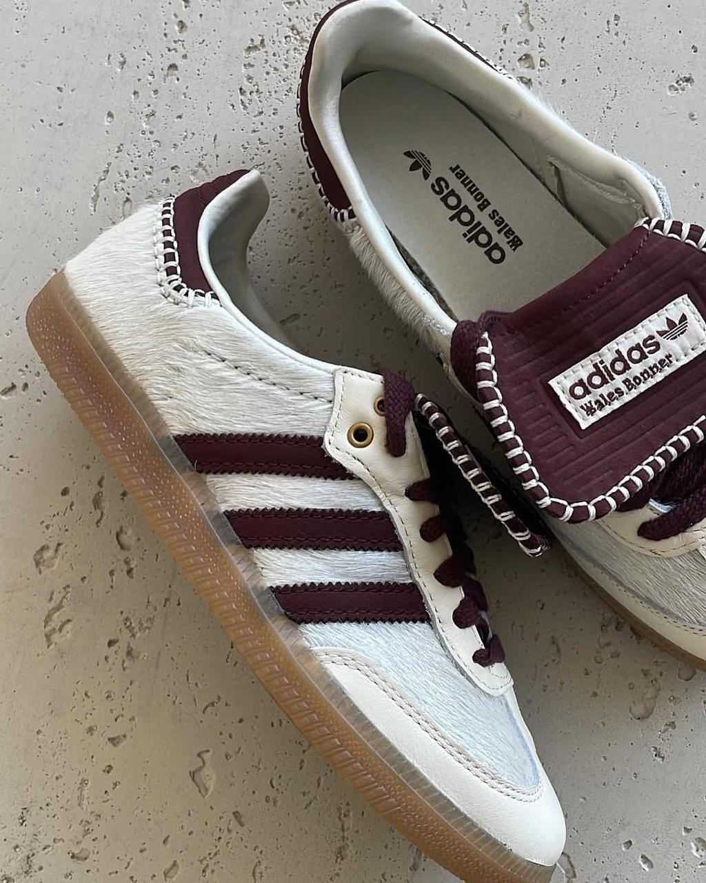 Adidas Samba Wales Bonner Beige Red