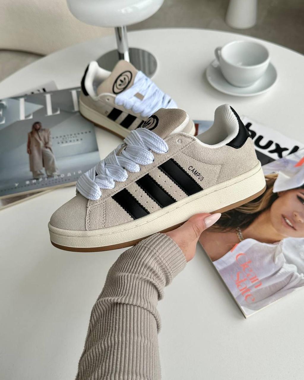Adidas Campus 00s "Beige Black"