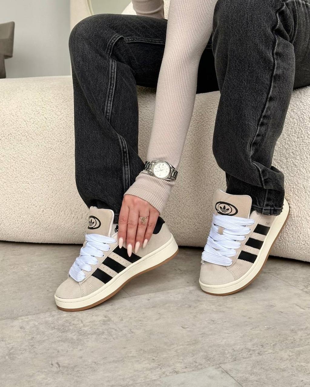 Adidas Campus 00s "Beige Black"