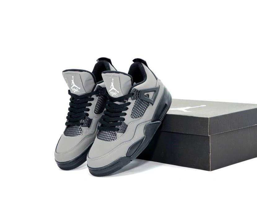 Nike Air Jordan 4 "Grey Black"