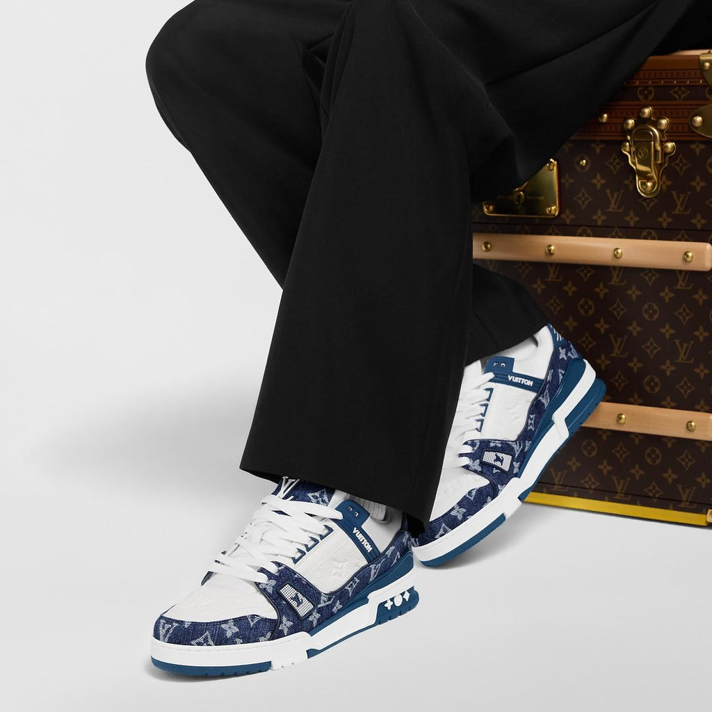 Louis Vuitton trainer "Blue "