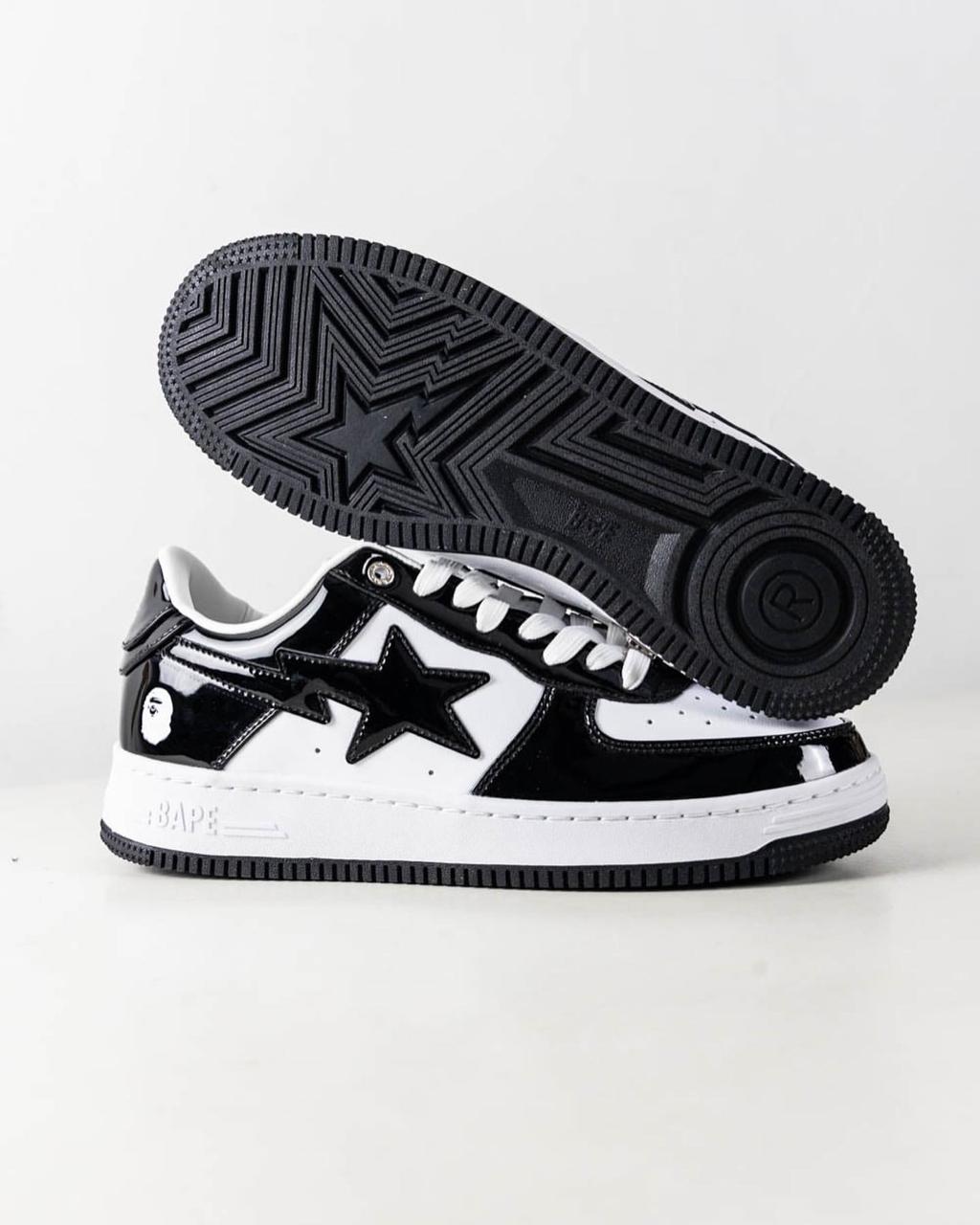 Bape STA "White Black"