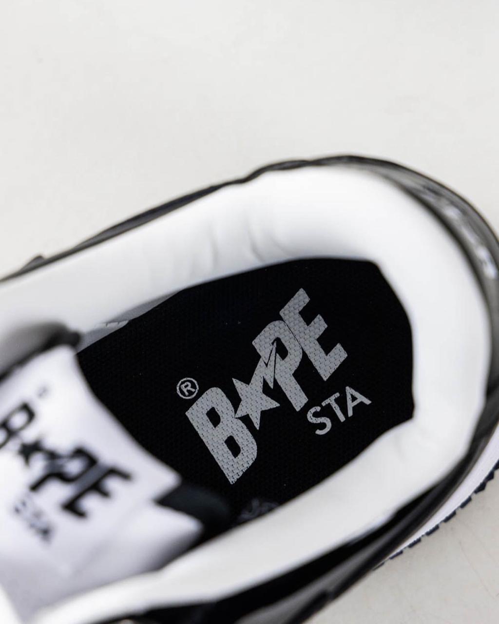 Bape STA "White Black"