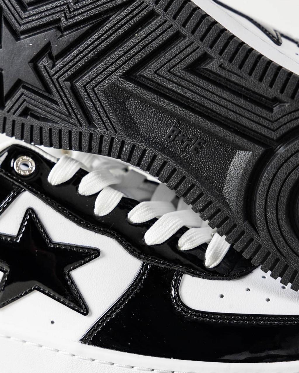 Bape STA "White Black"