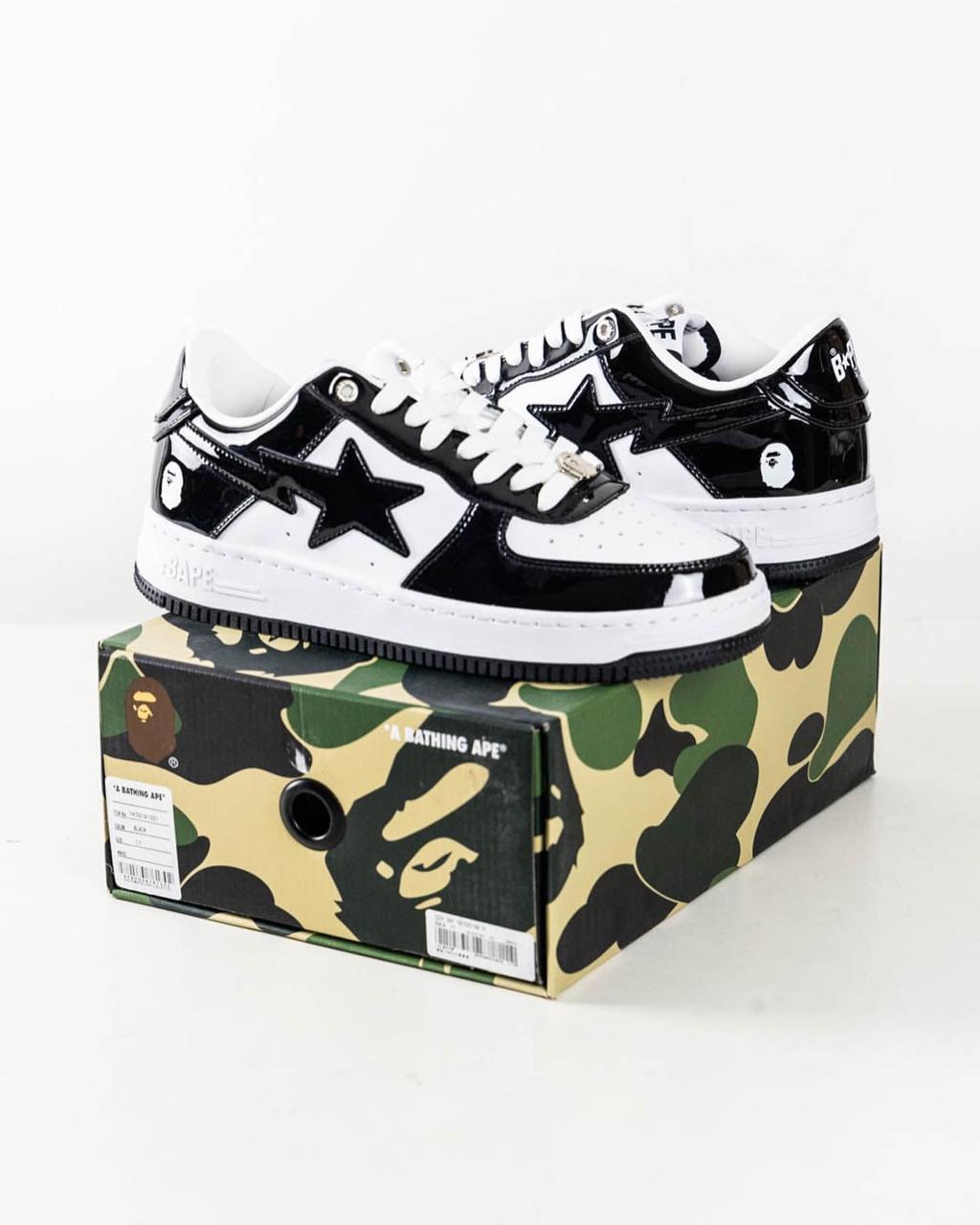 Bape STA "White Black"