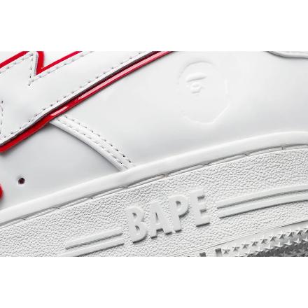Bape STA "White Red"