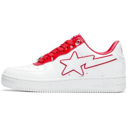 Bape STA "White Red"