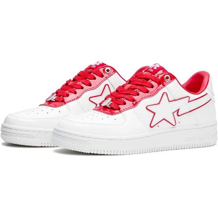 Bape STA "White Red"