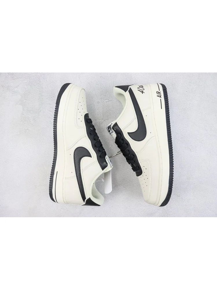 Nike Air Force "Beige Black"