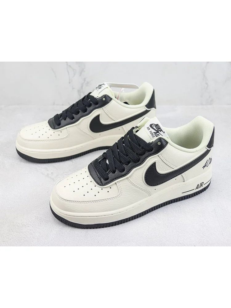 Nike Air Force "Beige Black"