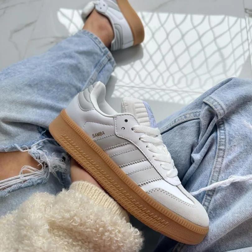 Adidas Samba XL "White Grey"